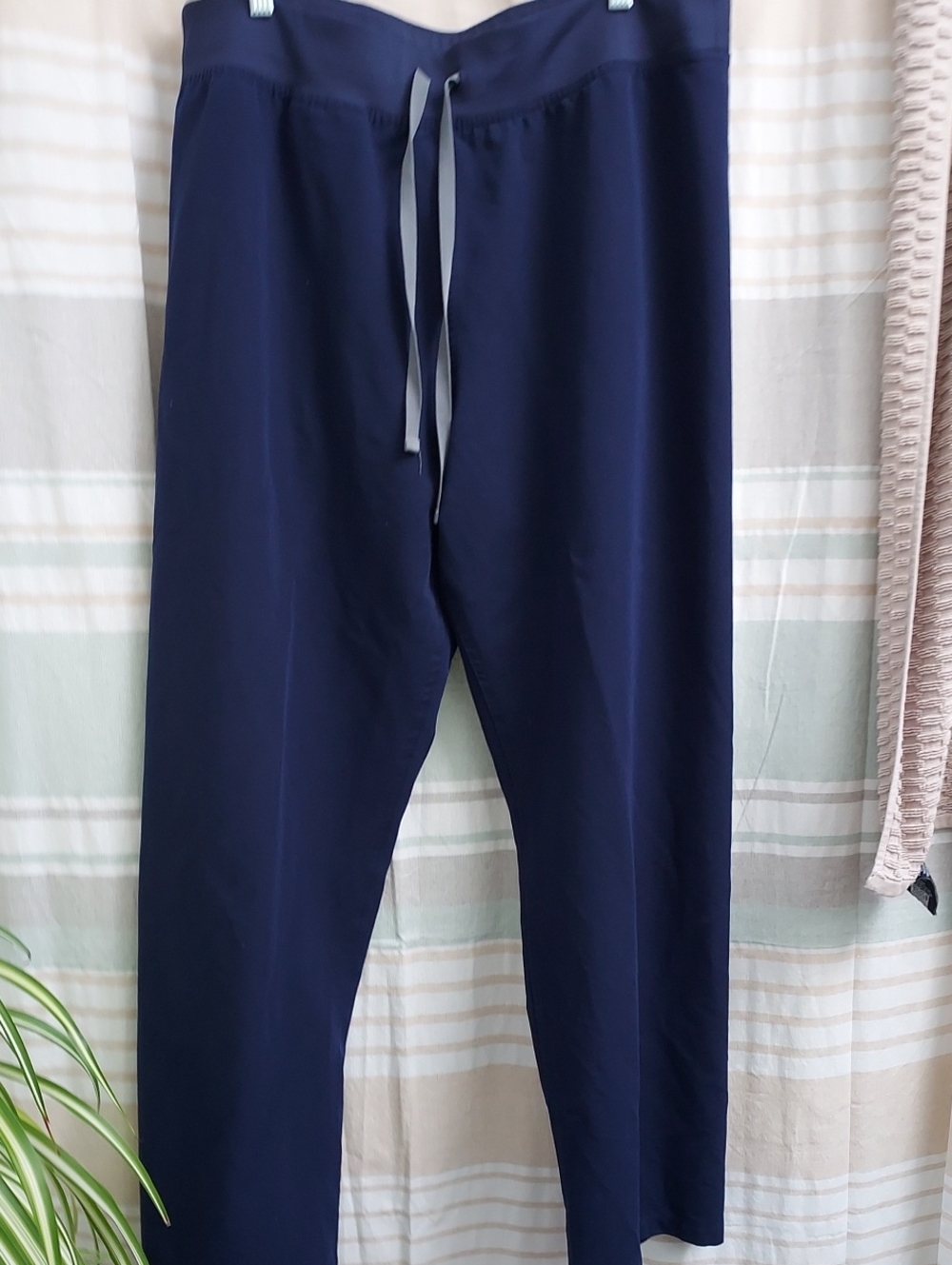 Figs Women's Navy Drawstring Work Pants